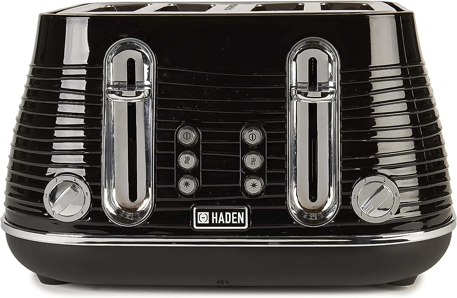 Haden Devon 4 Slice Toaster Black