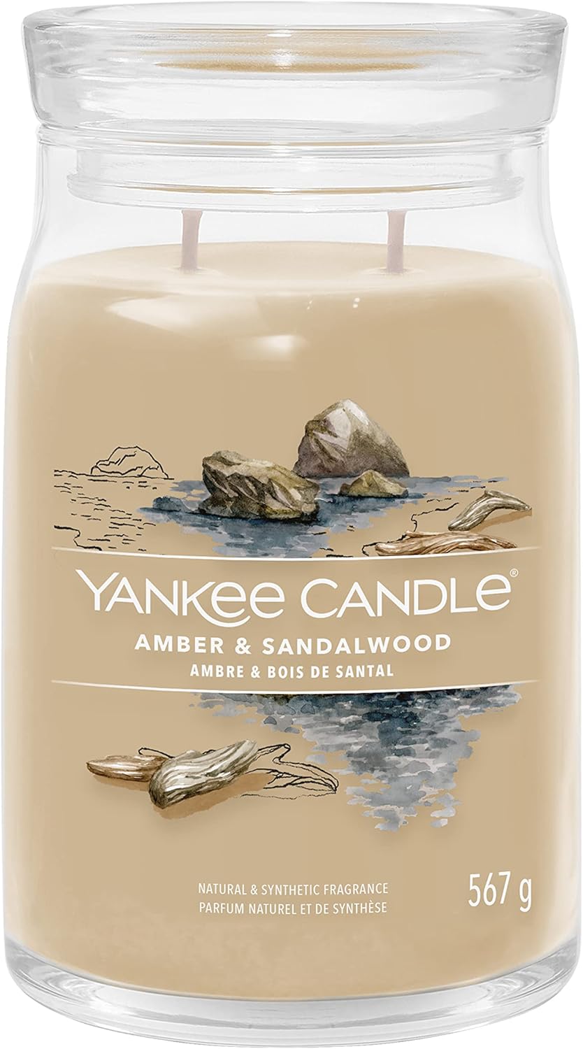 Yankee Candle Amber & Sandalwood Large Jar