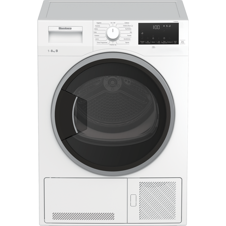 Blomberg LTK38020W 8kg Condenser Tumble Dryer - White