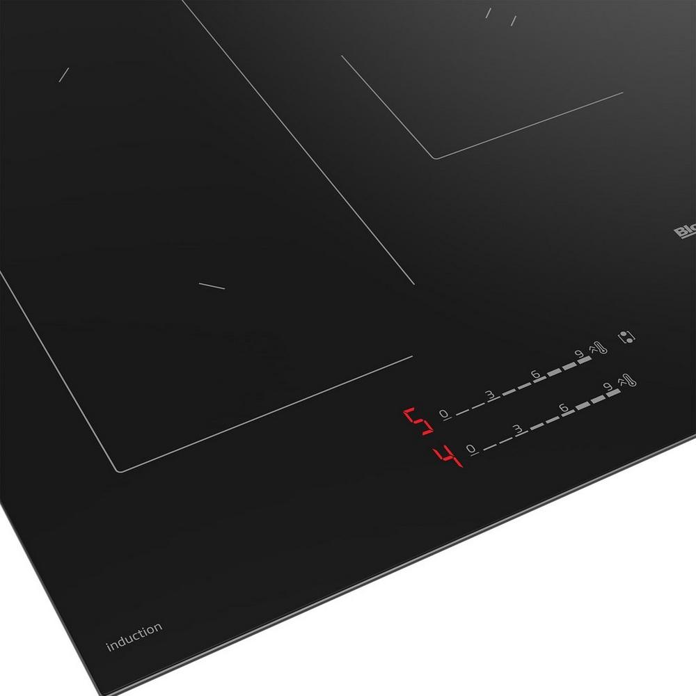 Blomberg MIX55487N 78cm Cook Sensor Induction Hob - Ceramic Black