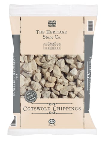 Deco Pak Cotswold Chippings Garden Gravel Stones - 20kg Bag