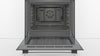 Bosch HHF113BA0B 59.4cm Built In Electric Single Oven With 3D Hot Air - Black