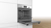 Bosch HHF113BR0B 59.4cm Serie 2 Built In Electric Single Oven 3D Hot Air - Stainless Steel