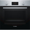 Bosch HHF113BR0B 59.4cm Serie 2 Built In Electric Single Oven 3D Hot Air - Stainless Steel