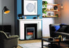 Dimplex Portree Chrome Inset Optiflame 3D Electric Fire