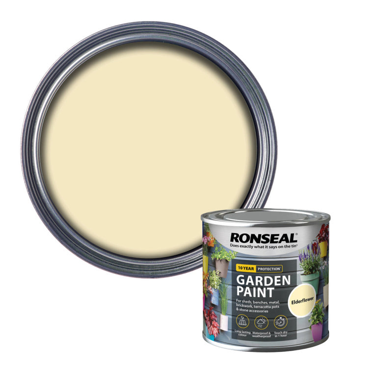 Ronseal Garden Paint - Elderflower 250ml