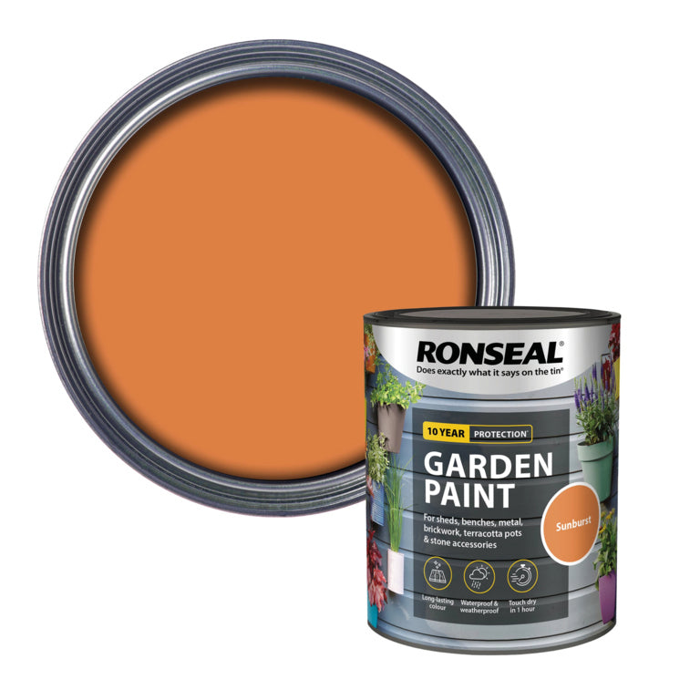 Ronseal Garden Paint - Sunburst 750ml