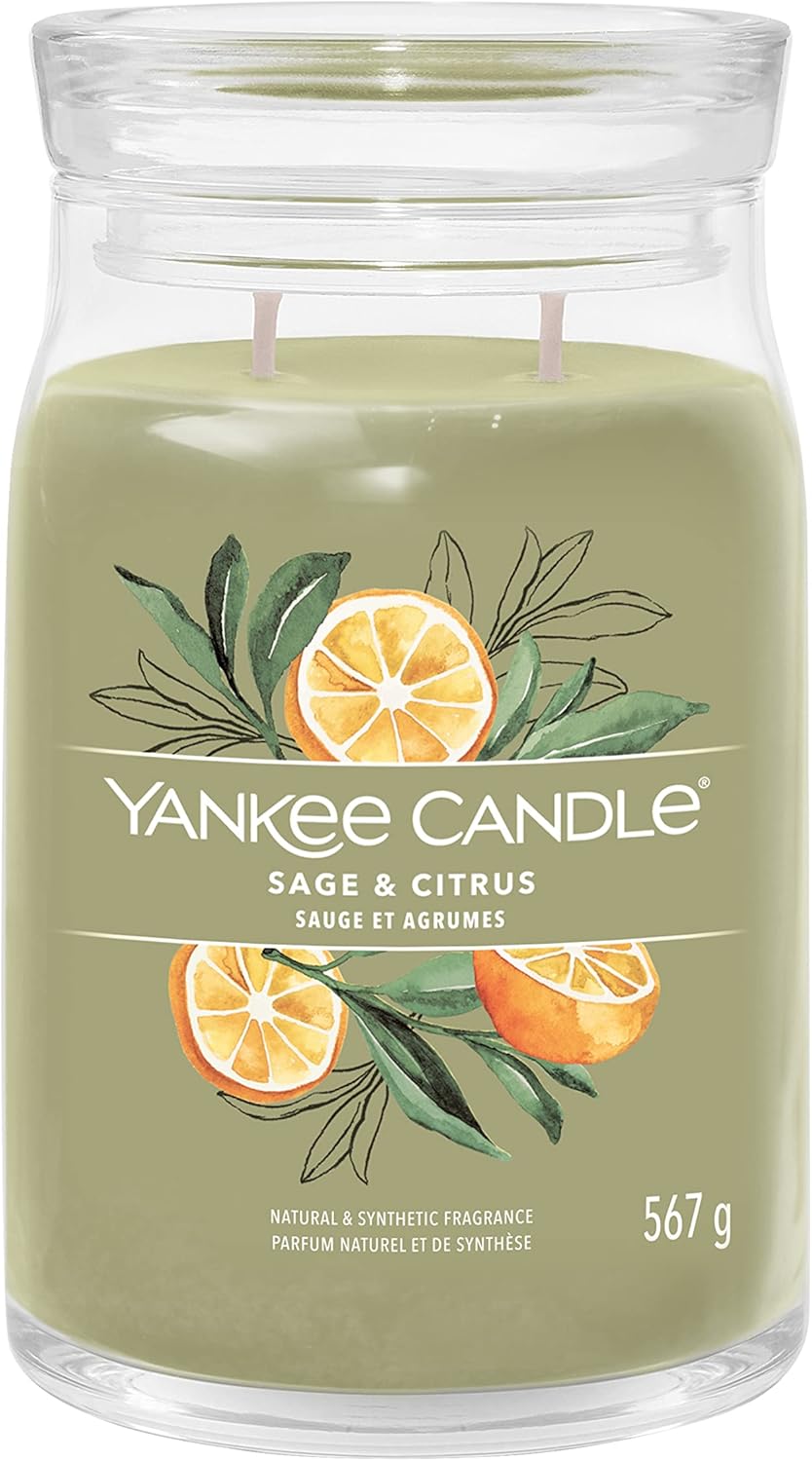 Yankee Candle Sage & Citrus Signature Large Jar