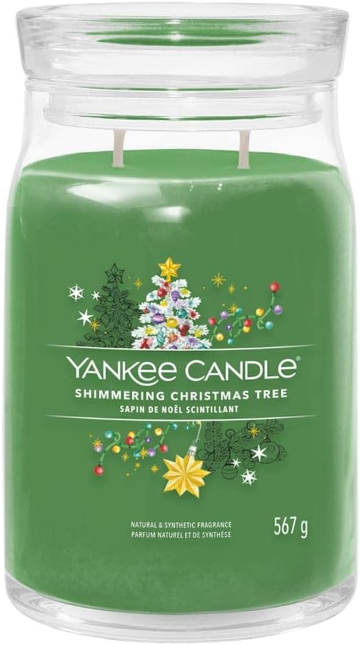 Yankee Candle Shimmering Christmas Tree Signature Large Jar