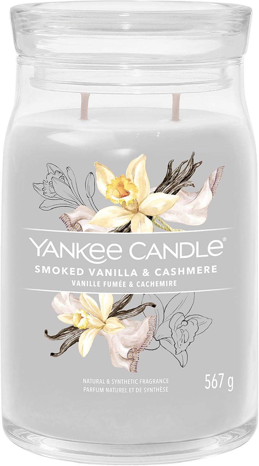 Yankee Candle Smoked Vanilla Cashmere Signature Large Jar