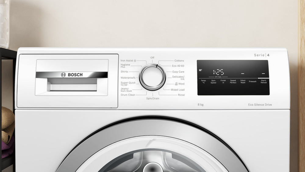 Bosch WAN28258GB 8kg 1400 Spin Washing Machine - White