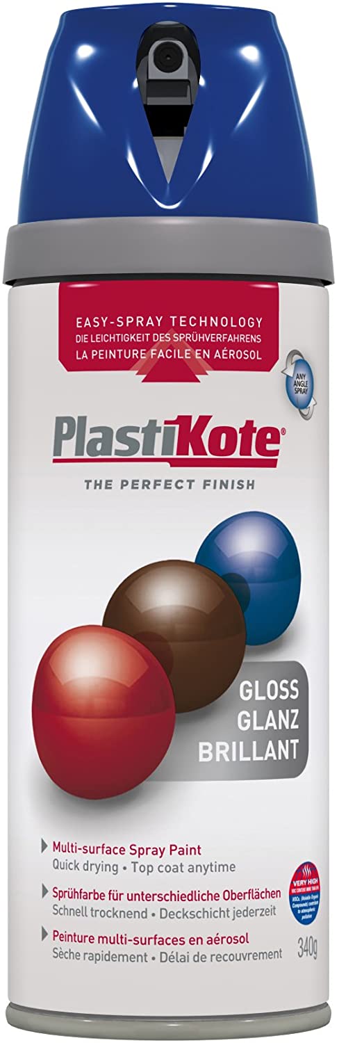 Plastikote Plasti-kote Premium Gloss Pacific Blue 400ml