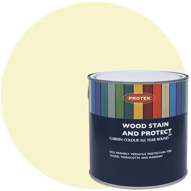 Protek Wood Stain & Protect 2.5L Parsonage Cream